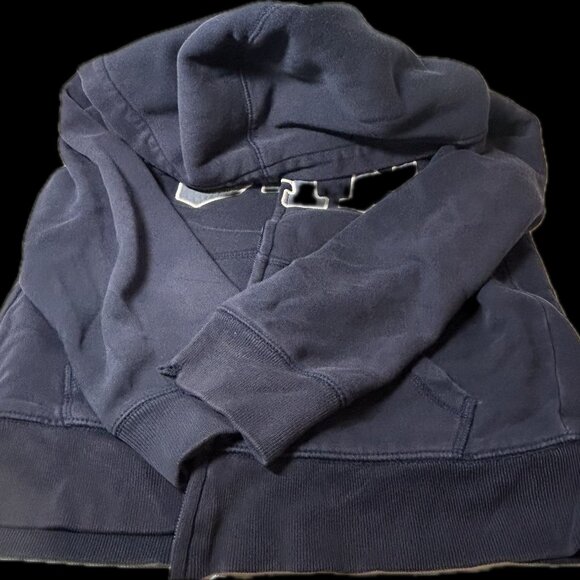GAP Kids Sherpa Lined Cozy Arch Logo Zip Hoodie Jacket Size Medium - Picture 9 of 10